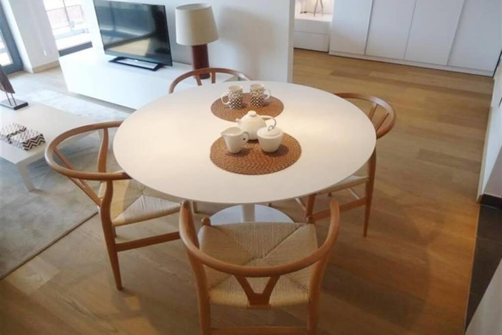 Luxury Suite Apartment Flagey/Louizalaan Brüksel Dış mekan fotoğraf