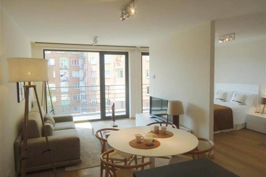 Luxury Suite Apartment Flagey/Louizalaan Brüksel Dış mekan fotoğraf